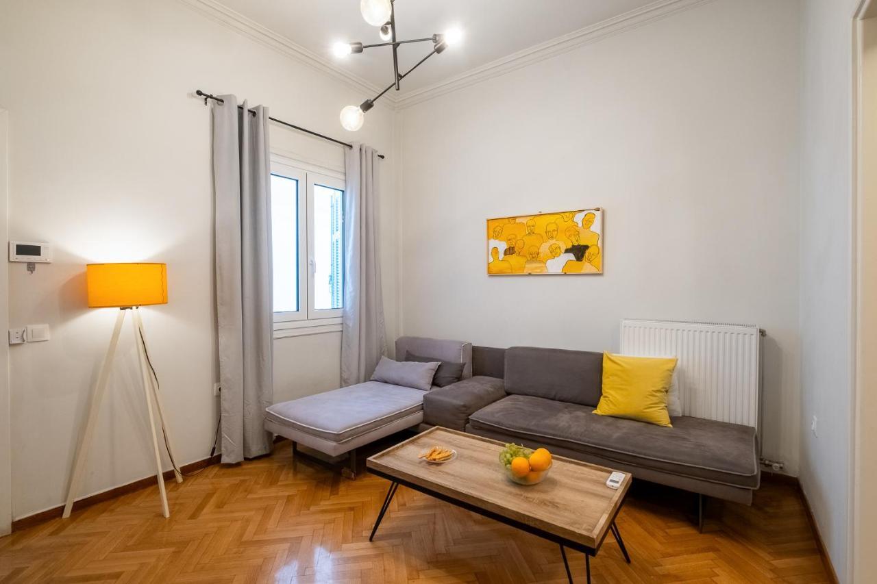 Central5 Boutique Apartments With Common Garden Next To Metro Атина Екстериор снимка