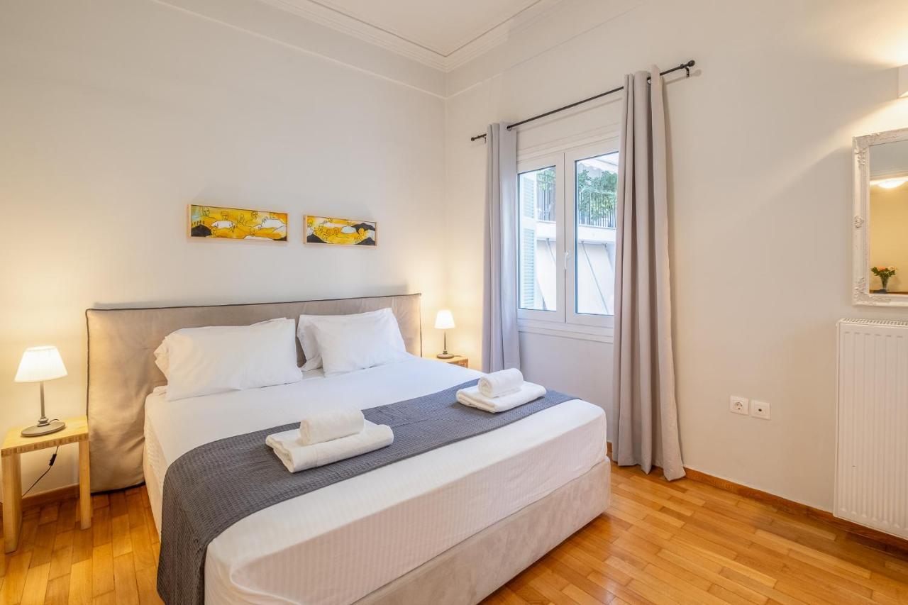 Central5 Boutique Apartments With Common Garden Next To Metro Атина Екстериор снимка