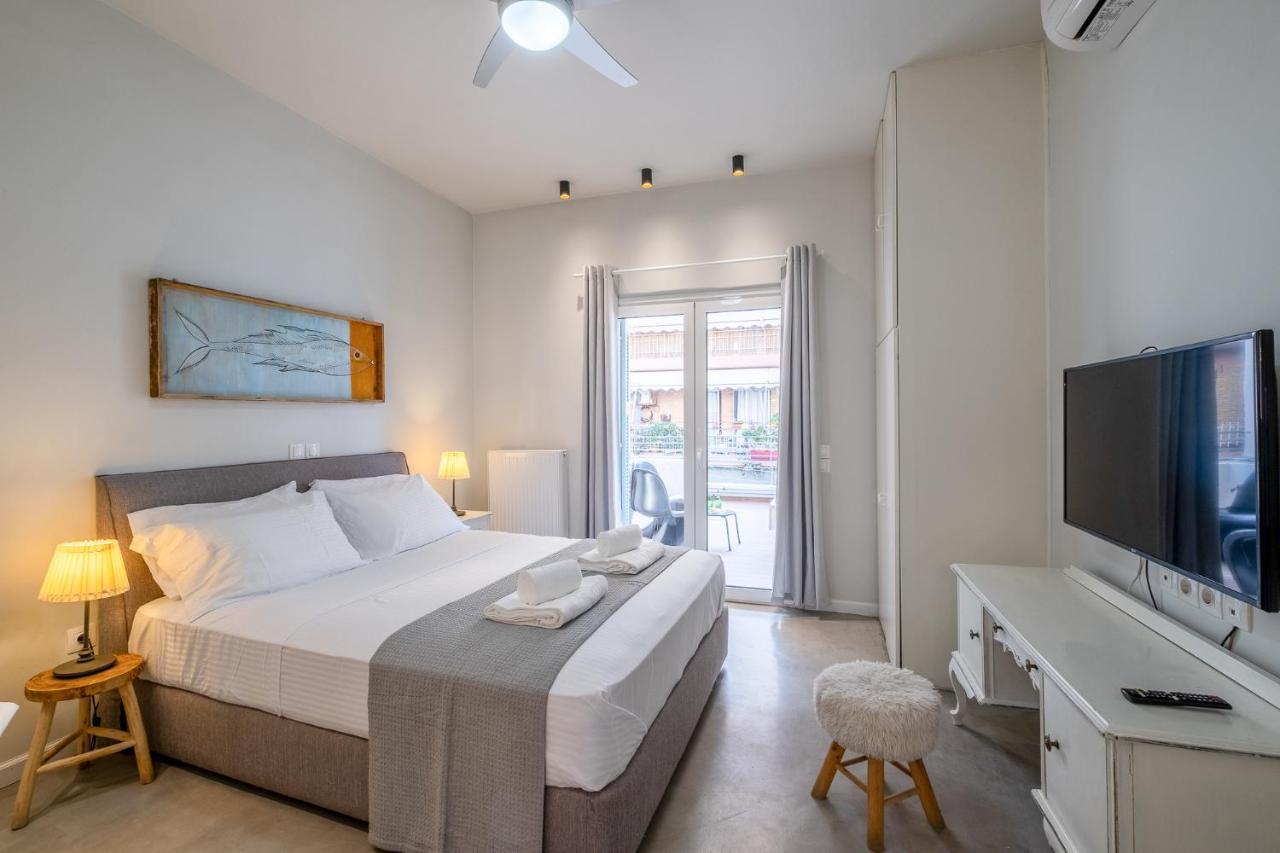 Central5 Boutique Apartments With Common Garden Next To Metro Атина Екстериор снимка